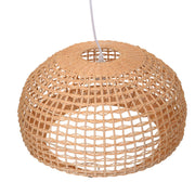 Lustre en rotin naturel avec attache ø50h30,5 cm