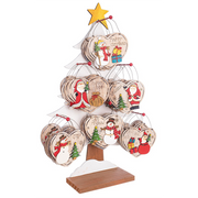 Pendentif Brett assorti 13x12h cm