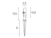 C-PICC 15W LED 4000K Spotlight