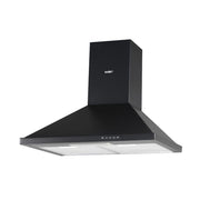 Hotte pyramidale 60 cm Eolo 60 noir Samet
