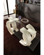 Table fixe 180 x 100 - Transparent - Olimpia