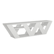 Support TV Ralla Blanc 158x30x40h