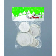 Cerceaux en bois blanc pour l'artisanat de Noël 90 grammes