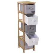 Armoire Brenda avec 5 tiroirs cm26x32xh98