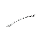 Poignée chromée pour meuble Enzo 160, Finition chromée, Entraxe 224 mm