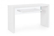 Console 2P Ligne Bois Blanc 120X40