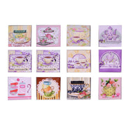 Aimant céramique 12 pièces ass théière avec présentoir cm9,3xh6,7x1