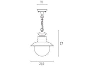 Suspension E27 de la ligne CALIPSO CAFES