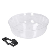 Porte-parapluie rectangulaire en métal gris tourterelle cm25x15h50