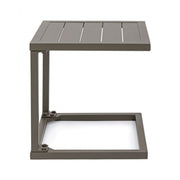 Table basse d'extérieur en aluminium HILDE YK14 40x40x h40 cm