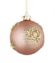 12x Sphère Vt Fairy Or Rose D80