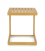 2x Tavolino Konnor 40X40 Moutarde