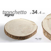 TRONCHETTO WOODEN TRUNT Decoration Decoration CM 34 cm