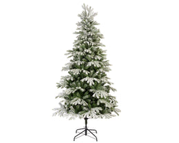 Sapin de Noël givré Sunndal H 210 x ø 120 cm