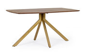 Table en bois de style vintage pour 6 personnes 150x90