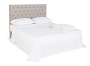 Tête de lit Caspar gris clair 160