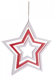 Pendentif Stella Rouge 2x