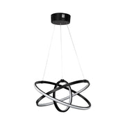 Lampe à suspension Costana avec trois cercles LED MDL4236