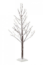 Arbre de Noël enneigé 2x Glad H120