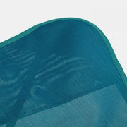 Chaise de mer pliante en textilène Vert d'Eau BUTTERFLY GABICCE 77.5x81x h89 cm