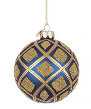 12x Sphère Vt Glint Bleu Nuit