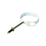 Collier Regi tube blanc démonté