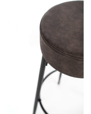 2x Tabouret en microfibre - Greg