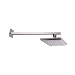 Pomme de douche murale au fini chrome