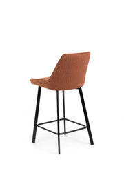 Lot de 2 tabourets en tissu 50cm x 44cm H. 94cm