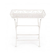Table basse classique rectangulaire en métal Emily