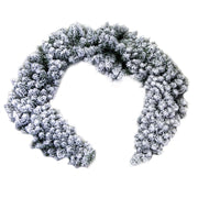 Guirlande Mont Bonifato recouvert de neige cm ø24x180