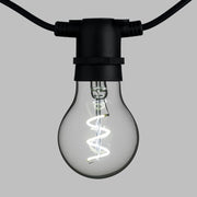 Lumière de fête 36V 10 A60 E27 Filament en spirale LED 4+5m Lumières de Noël