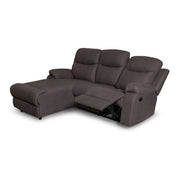 Canapé avec péninsule gauche Chicago ranger 01 avec fauteuil inclinable 222x166x100