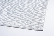 Tapis Rombo Grig-Blanc 120X180