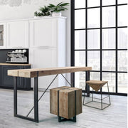 Tabouret de bar industriel Garrett 70h cm