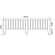 Clôture en bois imprégné Rollborder