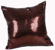 Coussin à paillettes en noyer ca-0747 cm. 40x40