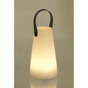 Lampe de jardin LED cylindrique en polyéthylène