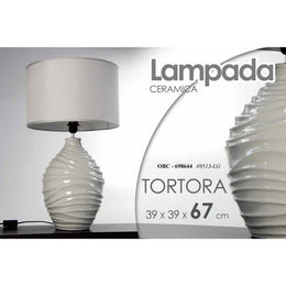 LAMPE DE TABLE TORTORA LUMEN Céramique 39 x 39 x 67 H CM