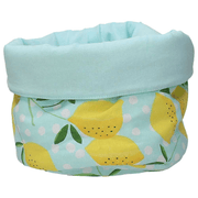 Corbeille à Pain 14 Cm X H 16 Cm Coton Jaune