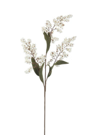 Dayana Branch Berry Cream H. 75 cm