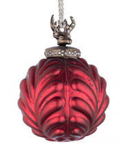 Suspension 4x Sphère Vt Decorum Rouge Op D80