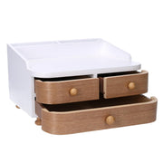 Boîte à bijoux en bois marron cm20x19h13