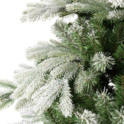 Sapin de Noël givré Sunndal H 210 x ø 120 cm