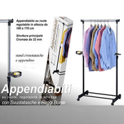 Salle de toit Stober avec roues et cm vide de 100 cm à 170 h