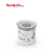 Bocal Tosca Lt 0,7 Gris Rond Hermétique, Pour Alimentaire Qualité Extra Made In Italy