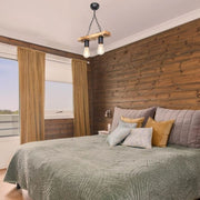 Lagun ASZ1235 suspension industrielle rustique à 2 lumières