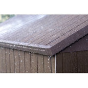 Abri de jardin Darwin 6X4 avec finition frontale marron Keter