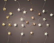 Lumières de Noël décoratives LED pour intérieur couleurs assorties L190 cm