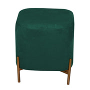 Pouf velours vert sauge cm38x38h45